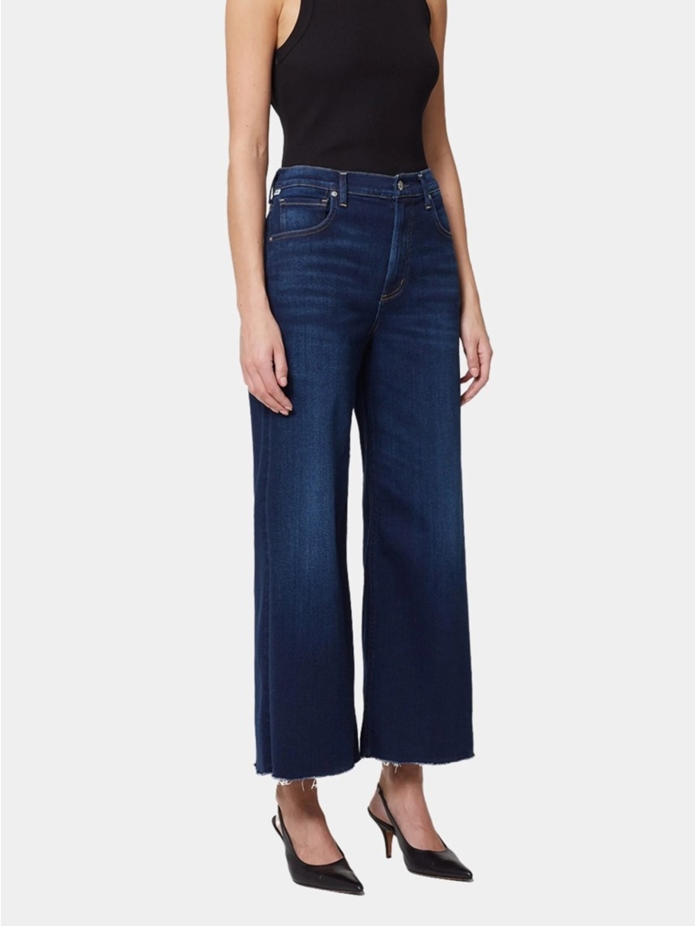 Citizens of Humanity Lyra Wide-Leg Jeans in Lotus